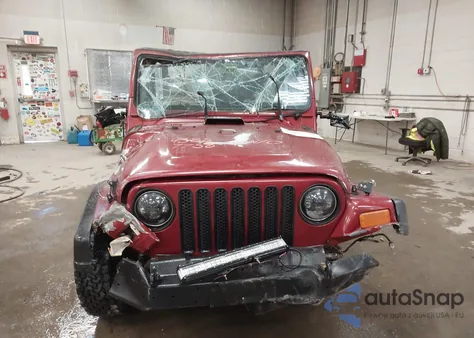 1999 Jeep Wrangler Se из США, поврежденный, VIN 1J4FY29P5XP407399